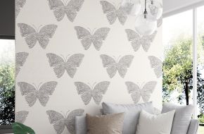 蝶装壁布，无缝墙布什么样的风格流行？